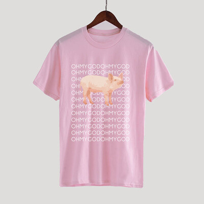 

Starmoon Women Girls Plus Size Lips Print Short Sleeved T-shirt Blouse Tops