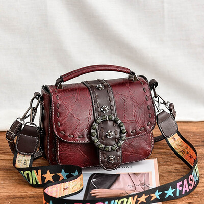 

Spring&Summer Shangxin Womens Fashionable Korean Version of Baitie Retro Womens Bag Single Shoulder Bag Slant Bag