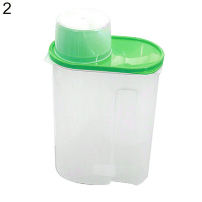 

1925L Rice Cereal Bean Dry Food Storage Dispenser Container Lid Sealed Box