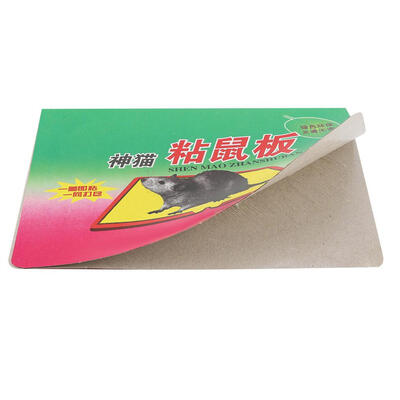 

Greensen 10 PCS Set Strong Sticky Adhesive Mouse Glue Trap Inset Pests Catcher Inset Catcher Mouse Glue Trap