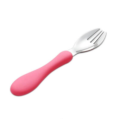

304 Stainless Steel Cute Baby Tableware Dessert Children Spoon Fork Cutlery
