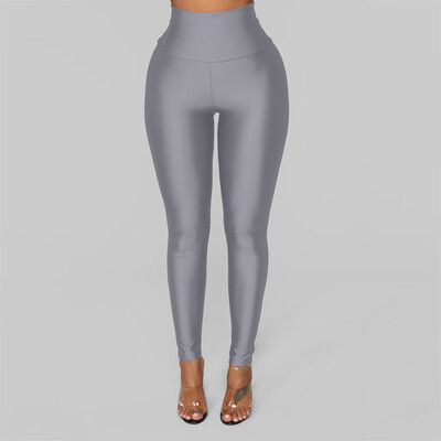 

Tailored Women Sport Yoga Solid Running High-Waist Pants Fitness Elastic Leggings