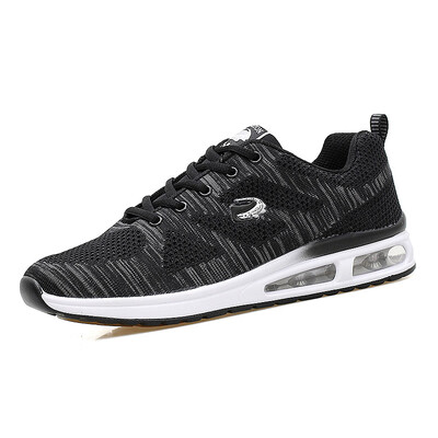 

Mens casual sports shoes couple models air cushion shoes flying line breathable running shoes