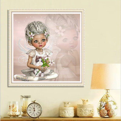 

Siaonvr 5D DIY Diamond Painting Embroidery Round Diamond Home Decor Gift