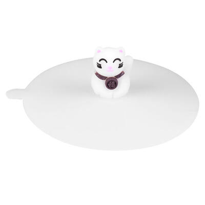 Silicone Cartoon Cup Cover Creative Anti-Dust Sealing Coffee Lid Caps