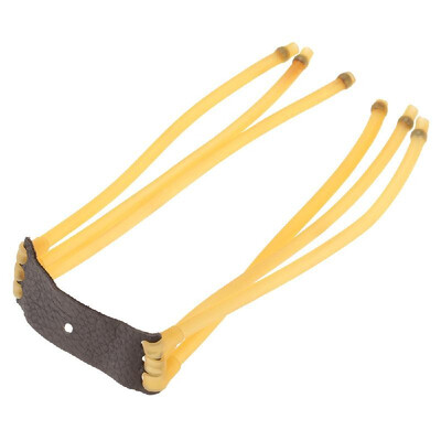 

6-Strip Velocity Elastic Elastica Bungee Rubber Band for Slingshot Catapult Hunting