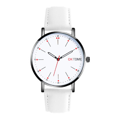 

Fashion Ultra Simple Couple Quartz Watch Casual Elegant Unisex Analog Wristwatch
