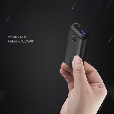 

Anker PowerCore II Portable Mini 6700mAh Power Bank Pocket-Size Small External Battery For Mobile Phone