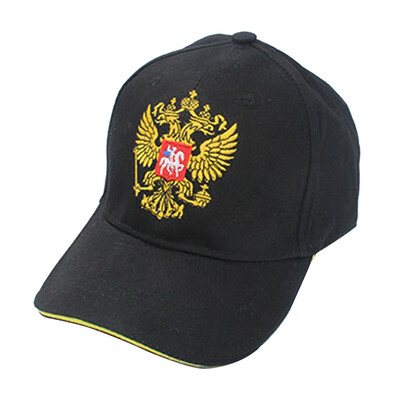

New Neutral Cotton Outdoor Baseball Cap Russia Badge Embroidery Snapback Hat For Women Men Hat Sport Accessories