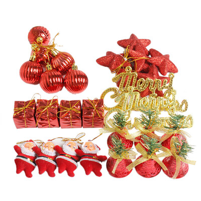 

〖Follure〗Christmas Decor Gifts Set Pendant Tree Ornament Party Home Hanging Decor Gifts