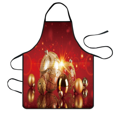 

Siaonvr Christmas Decoration Waterproof Apron Kitchen Aprons Dinner Party Apron