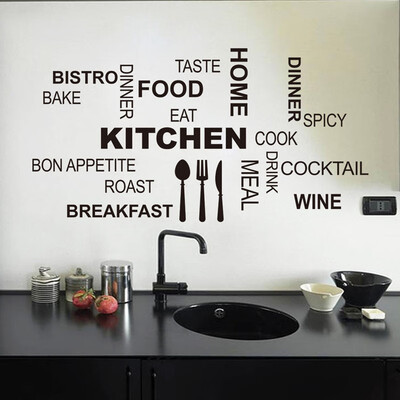 

〖Follure〗Kitchen Removable Vinyl Wall Stickers Mural Decal Quotes Art Home Decor