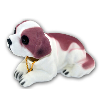 

Lifelike Shaking Head Doll Puppy Nodding Dog Toys Home Decor Car Ornaments Gifts