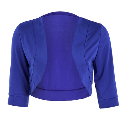 

Fashion Solid Color Large Size Cardigan Jacket Women Casual Long Sleeve Short Small Suit Jacket For Women Clothes 2019 New