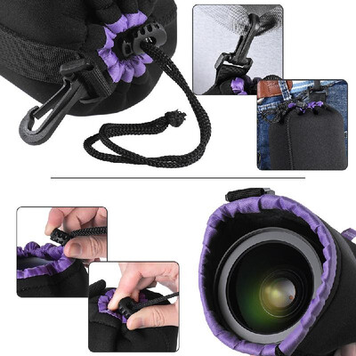 

Andoer 98 39" 25 10cm Extra Large Shockproof Water-resistant DSLR Lens Pouch Extra Thick Soft Protective Bag Case Protecto