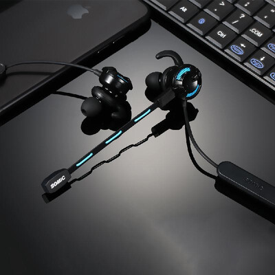 

Somic G618PRO Wireless BT41 Gaming & Sports Headphones In-ear Earphone for Android IOS with Microphone Detachable Mic