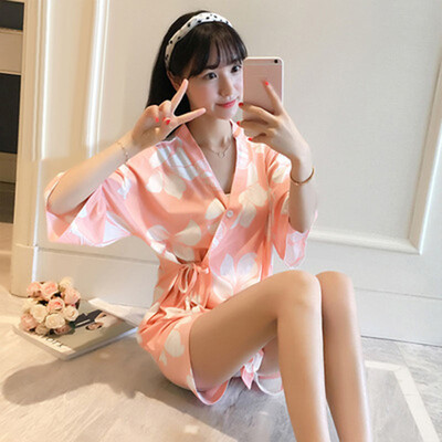 

Women Sleepwear set Ladies Loose Casual Fashion Sleepwear set V-neck Pajama