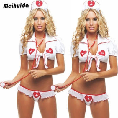 

Hot Sell women sexy underwear role playing erotic uniform nurse Lingerie