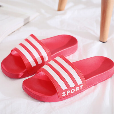 

Colorful Striped Fashion Lovers Home Lifestyle Slippers