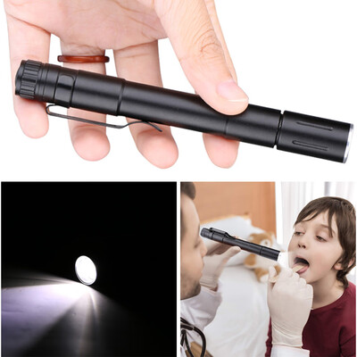 

Saidsome Q5 LED Flashlight Clip Mini Torch Pen Light AAA Lamp Small Lamp flashlight lamp