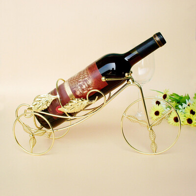 

Toponeto Metal Wine Rack Stand Bottle Holder Storage Wedding Party Decor Ornament Gift BW