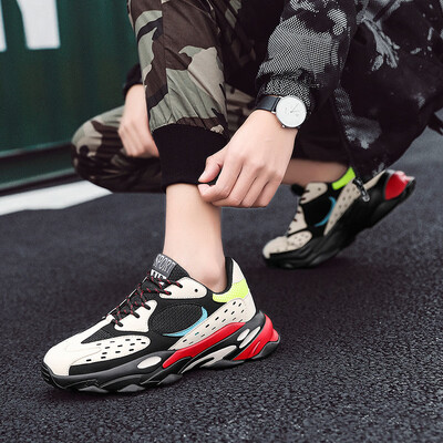 

New mesh casual couple shoes fashion lightweight running breathable mesh shoes mens shoes trend sports shoes