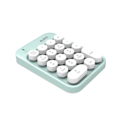 

Ajazz 24G Wireless Numeric Keyboard Mini Numpad 18 Keys Digital Keyboard for Window XP Win7 8 10 ios Laptop PC Notebook Desktop