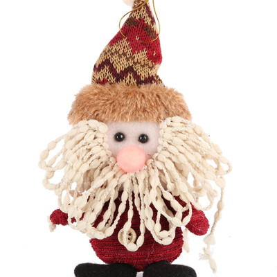 

1 Christmas Gift Santa Claus Snow Man Doll Christmas Decorations Xmas Tree Gadgets Ornaments Doll Party Supplies