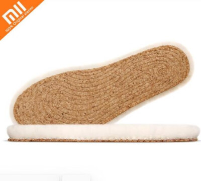 

Senthmetic Cork Wool Insole Moisturizing Warm Fur White 41