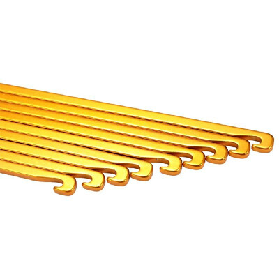 

10PCS Aluminium Alloy Outdoor Tool Camping Accessories Equipment Tent Nail Stake Peg