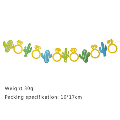 

FUNNYBUNNY Cactus Banner Single Girl Mexican Theme Party Banner Christmas Banner Happy Birthday Party Decorations Adult