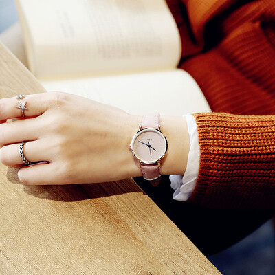 

Watch female student simple temperament lady ins wind 2019 new couple fashion Korean male watch female watch