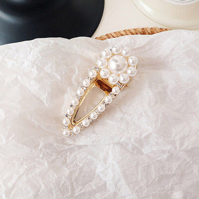

Pearl Metal Hairclips Women Hair Clip Hairpin Girls Hairpins Barrette Hairgrip Bobby Pin Hair Accessories