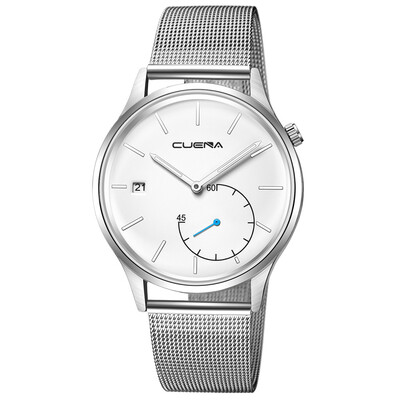 

Gobestart Fashion Quartz Date Watches Luxury Brand Stainless Steel Strap Mens Wrist Watch