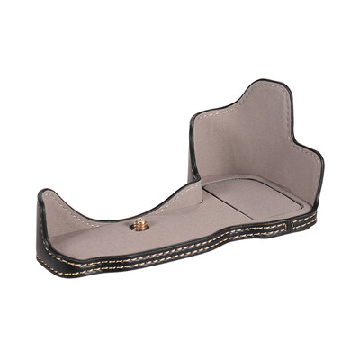 

Portable PU Leather Half Body Camera Case Bag Cover Bottom Opening Version for Nikon Z7 Z6 ILDC Camera