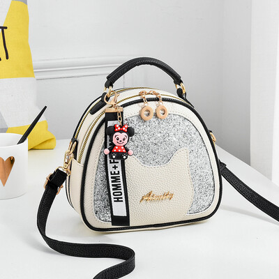 

Summer womens bag fashion small fresh net red shoulder bag Joker Messenger bag women ins
