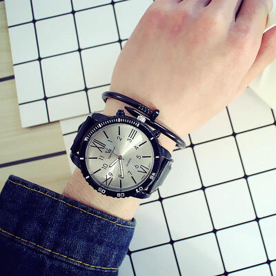 

Watches Men Top Brand Luxury Retro Design PU Leather Band Analog Alloy Business Clock Quartz Wrist Watch 2018