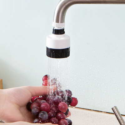 

Toponeto 360 Degree Rotatable Swivel Faucet Nozzle Filter Double Mode Water Saver