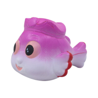 

Gotoamei Stress Reliever Simulated Small Goldfish Scented Slow Rising Kids Squeezable Toy