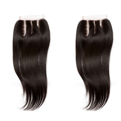 

Dolago Straight Hair Lace Closure 5x5 Burmese Virgin Hair Closure with baby hair MiddleFree3 Part Lace Frontal Closure 18 Inch