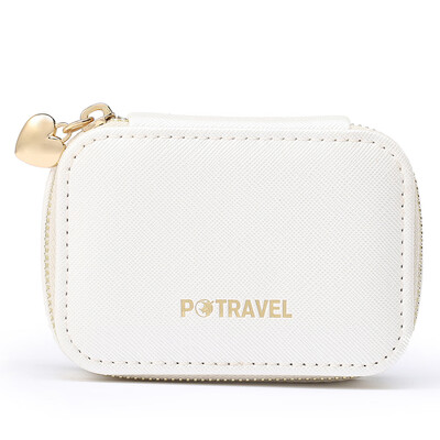 

Lipstick Case Lipstick Holder Portable Jewelry Box With Mirror For Women Ladies