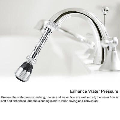 

Greensen Flexible Faucet Bubbler Turbo Flex 360° Sink Sprayer Jet Water Saving Device Water Economizer