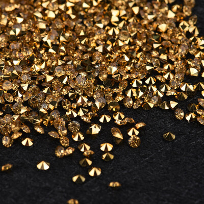 

Gobestart DIY Diamond Nail Phone Case Table Confetti Gold Crystal Events Party Accessories