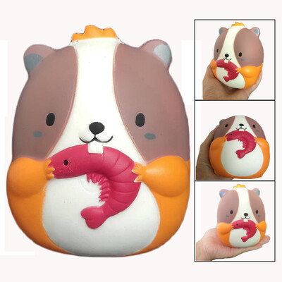 

Gotoamei Soft Eat Shrimp Hamster Slow Rising Scented Relieve Stress Toy