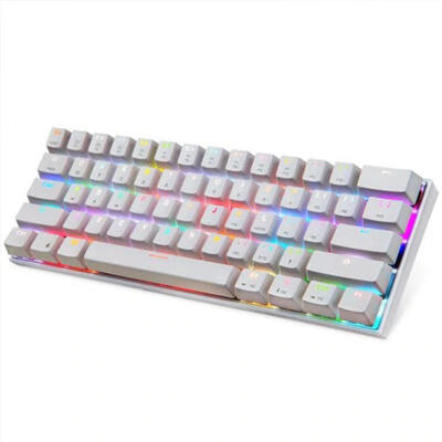 

MOTOSPEED CK62 Bluetooth Wired Mechanical Keyboard With RGB Backlight