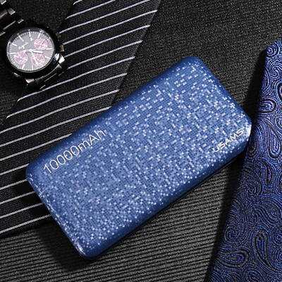 

USAMS 10000mAh Li-polymer Battery Mobile Power Bank With Dual USB Charging Protection For Mobile Phone