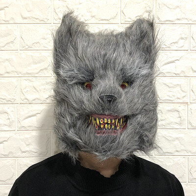

Siaonvr Halloween Cosplay Scary Wolf Mask Costume For Adults Party Decoration Props