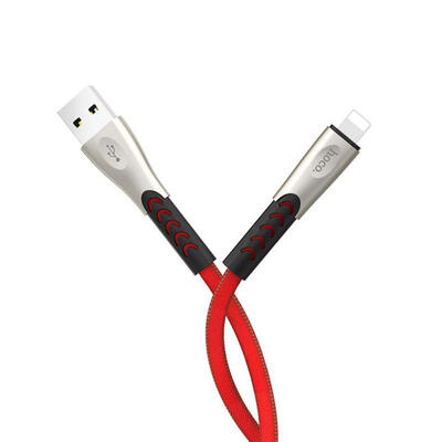 

HOCO U48 Zinc Alloy USB To Lightning Fast Charging Data Cable For IPHONE