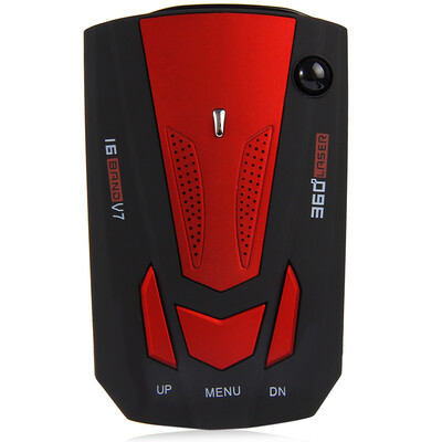 

Car Trucker Speed V7 Radar Detector Voice Alert Warning 16 Band Auto 360 Degrees