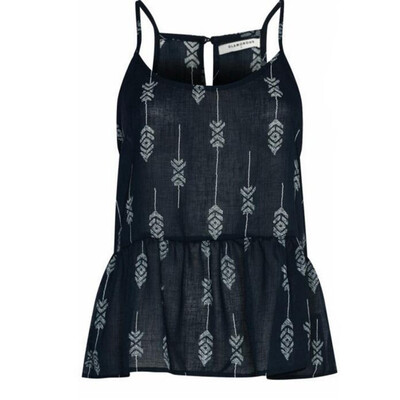 

Plus Size Summer Women Strappy printing Vest Top Sexy Ladies Blouse Shirt
